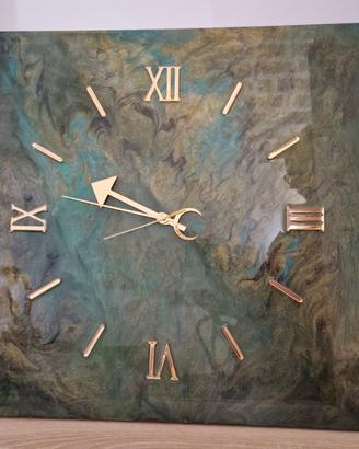 orologio in resina epossidica 