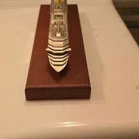 modellino Costa concordia