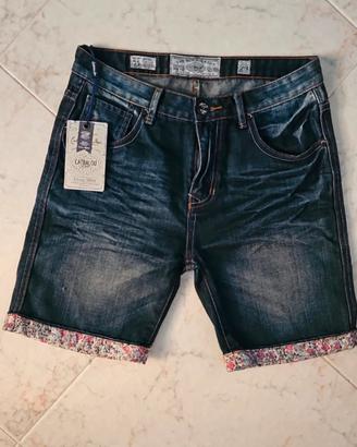 pantaloncini jeans corti