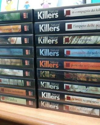 Time Life Natural Killers VHS - 18 Pz