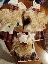 3 sacchetti Natalizi per confezione