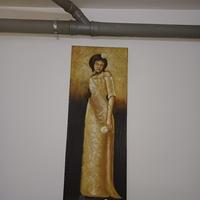 dipinto a mano 50x140