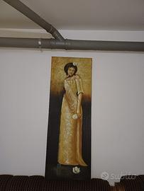 dipinto a mano 50x140
