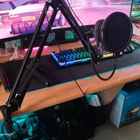 Samson Meteor mic + asta neewer e filtro pop