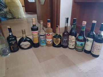 Vini, liquori, spumante, amaro collezionismo