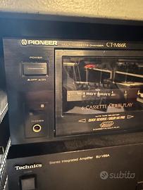 Piooner Muticassette CT-M66R -RARO-VINTAGE
