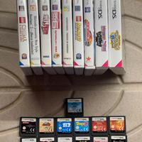 lotto giochi nintendo 3ds ds tra cui pokemon