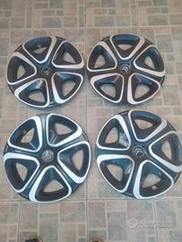  4 copricerchi  originali Citroen c3 2019