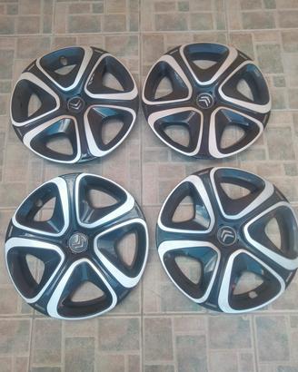  4 copricerchi  originali Citroen c3 2019