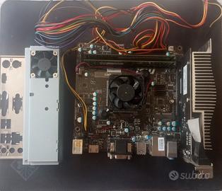 scheda madre cpu ram e video 