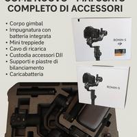 Gimbal DJI Ronin-S come nuovo – mai usato