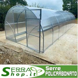 Serra tunnel 8x3 policarbonato 800g Made in Italy