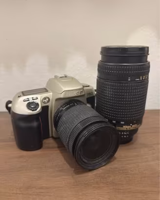 Fotocamera Nikon F60 reflex analogica