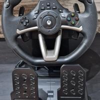 Volante con pedali Xbox Hori