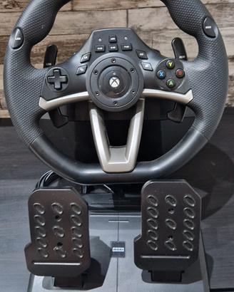 Volante con pedali Xbox Hori