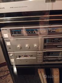 Sistema stereo vintage Philips