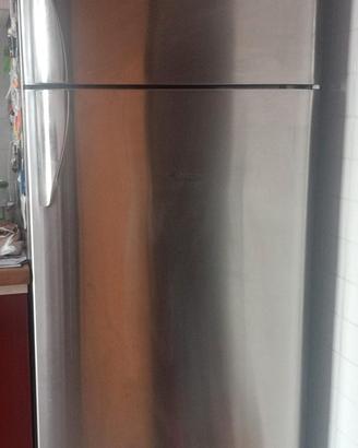 Frigorifero Ariston Hotpoint Doppia Porta Silver
