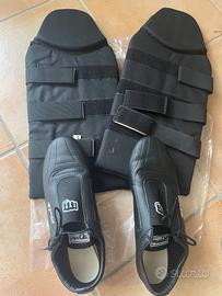 Scarpe arti marziali e paratibie
