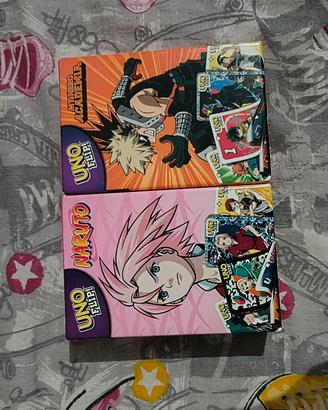 Lotto 2 Mazzi UNO Flip! Anime McDonald's - anime 