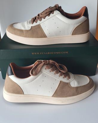 Sneakers Fusaro basse bicolore n.41