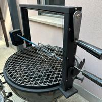 Griglia santamaria con girarrosto per kettle 57