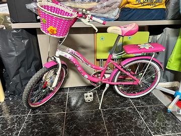 Bici butterfly flower da bambina