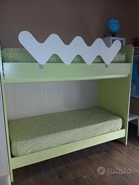 letto a castello senza matarazzi 