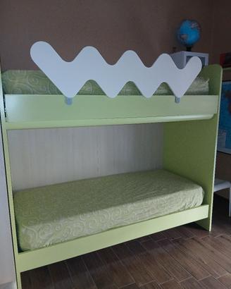 letto a castello senza matarazzi 