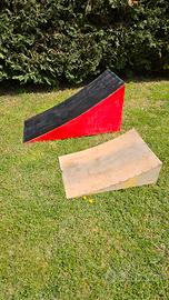 Rampe in legno per bici