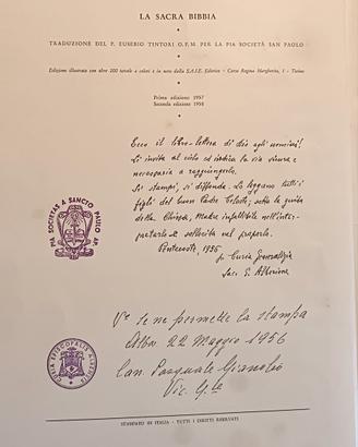 Bibbia illustrata in 3 volumi