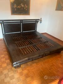 letto in bambu