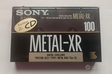 CASSETTA STEREO7 SONY METAL XR