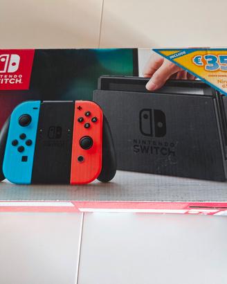 Nintendo Switch + 5 giochi + accessori