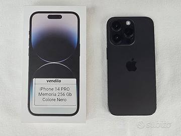 iPhone 14 Pro 256 Gb nero