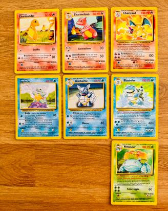 Pokemon Set Base Charizard Blastoise Venusaur