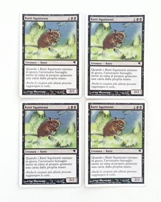 4x "Ratti squittenti" vintage ITA #5 V.1 2006 NM 