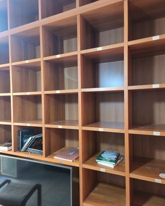 libreria legno massello 