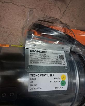 Serrande tagliafuoco motorizzate