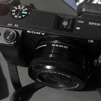 SONY ALPHA 6400 α6400 CON OBIETTIVO ORIGINALE 