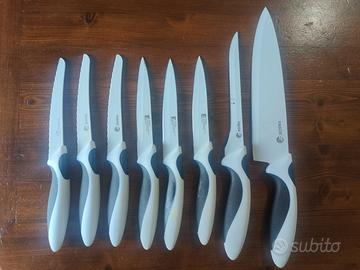 Set 8 coltelli cucina Fagor Bergner in ceramica