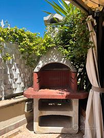 Barbecue in muratura