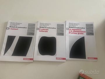 libri scolastici  matematica superiore