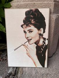 Quadro Audrey Hepburn