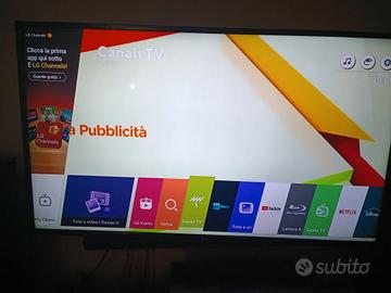 televisore smart tv lg 24 pollici