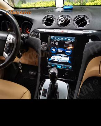 Carplay S-Max Tesla Style nuovo