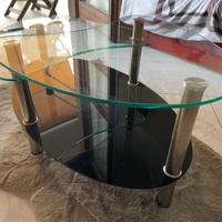 Tavolino in vetro