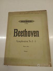 Beethoven Symphonien 1-5 pianoforte 1908