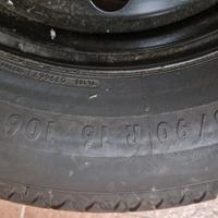 Ruotino di scorta Nissan qashqai da 17