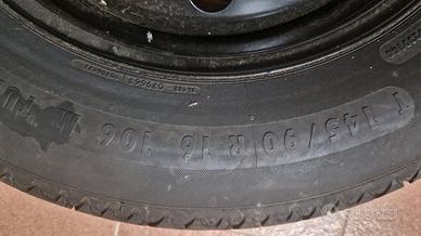 Ruotino di scorta Nissan qashqai da 17