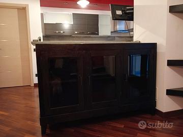 Libreria / credenza in teak